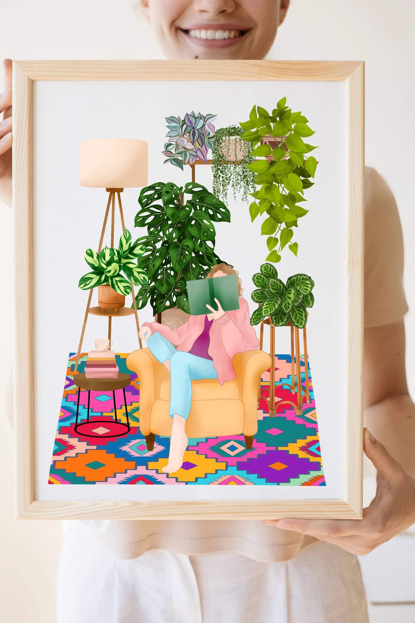 Digitalna ilustracija inspirirana ljudima i prirodom — slika 4