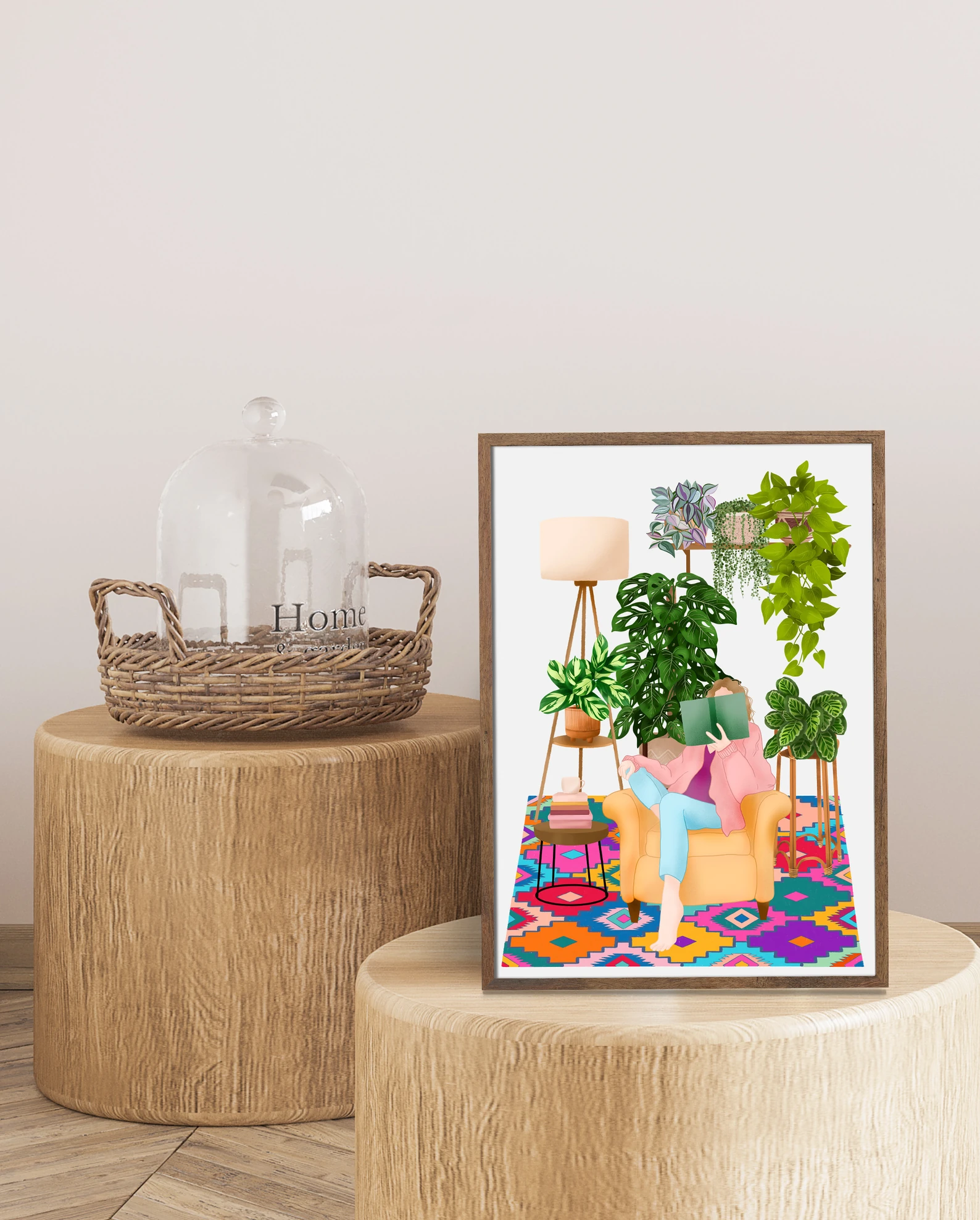 Digitalna ilustracija inspirirana ljudima i prirodom — slika 6