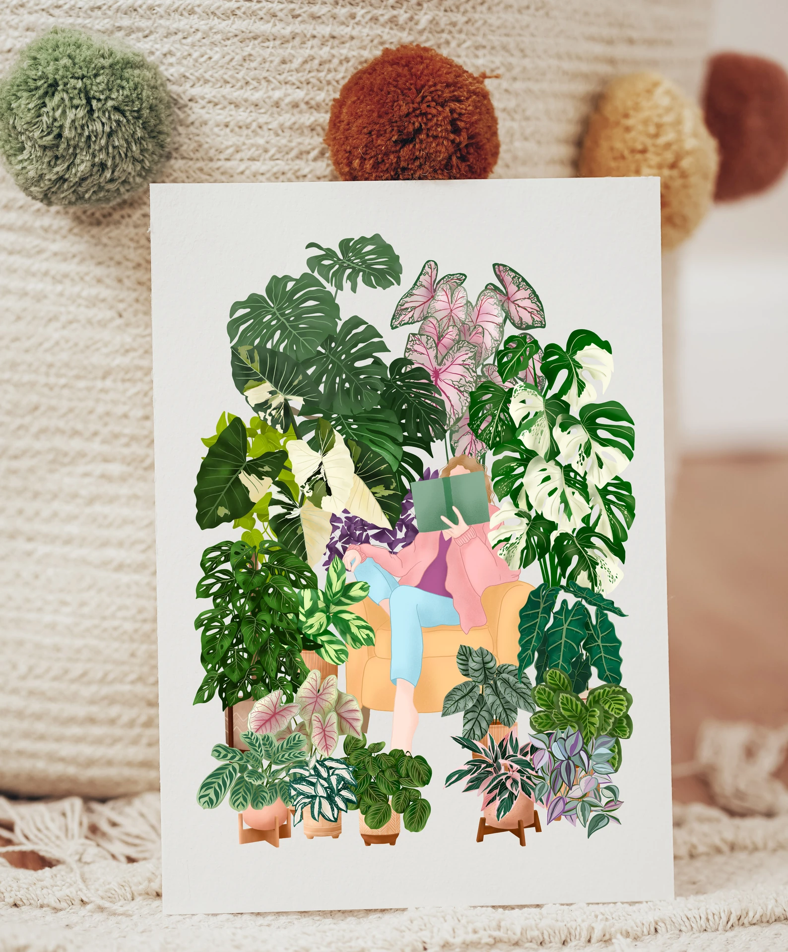 Digitalna ilustracija inspirirana prirodom — slika 5
