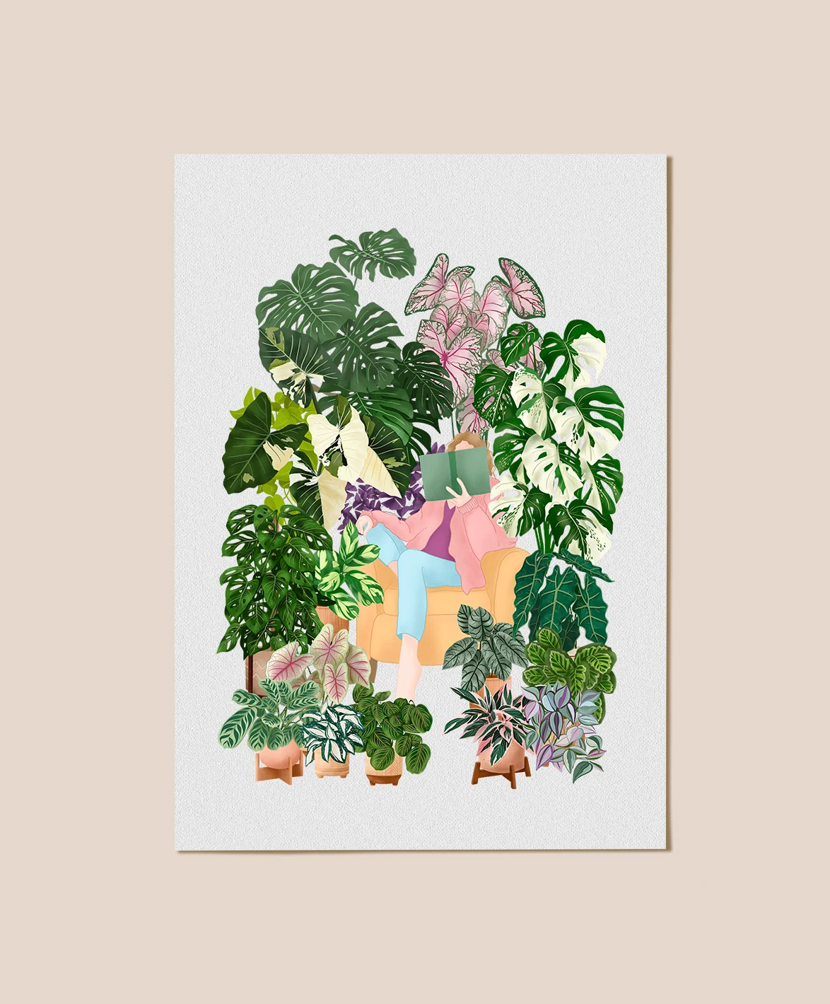 Digitalna ilustracija inspirirana prirodom — slika 6