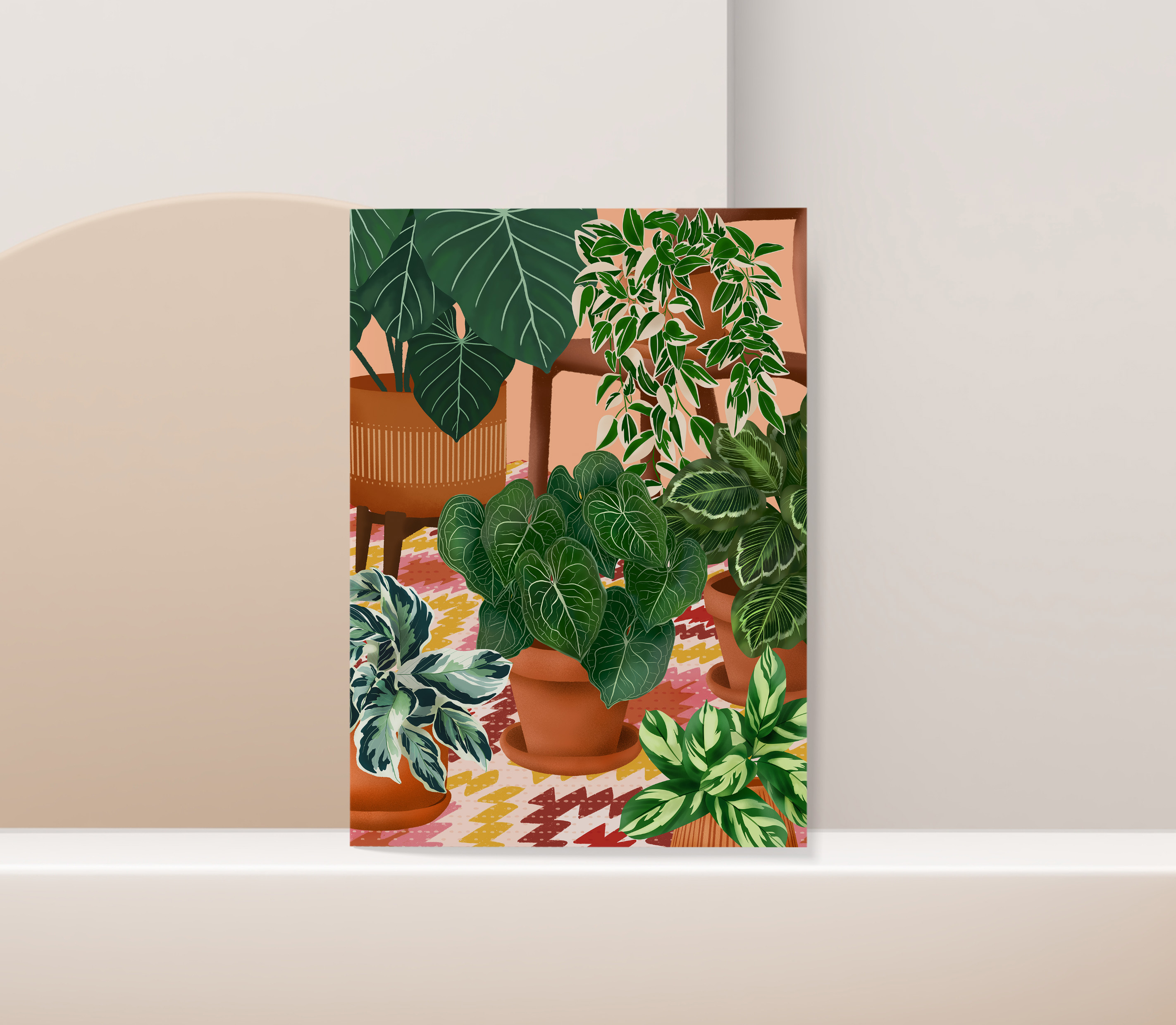 Digitalna ilustracija inspirirana prirodom