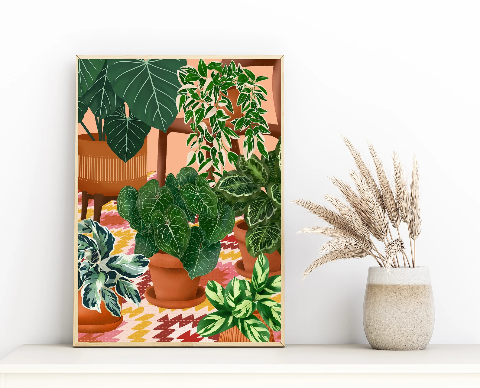 Digitalna ilustracija inspirirana prirodom — slika 8