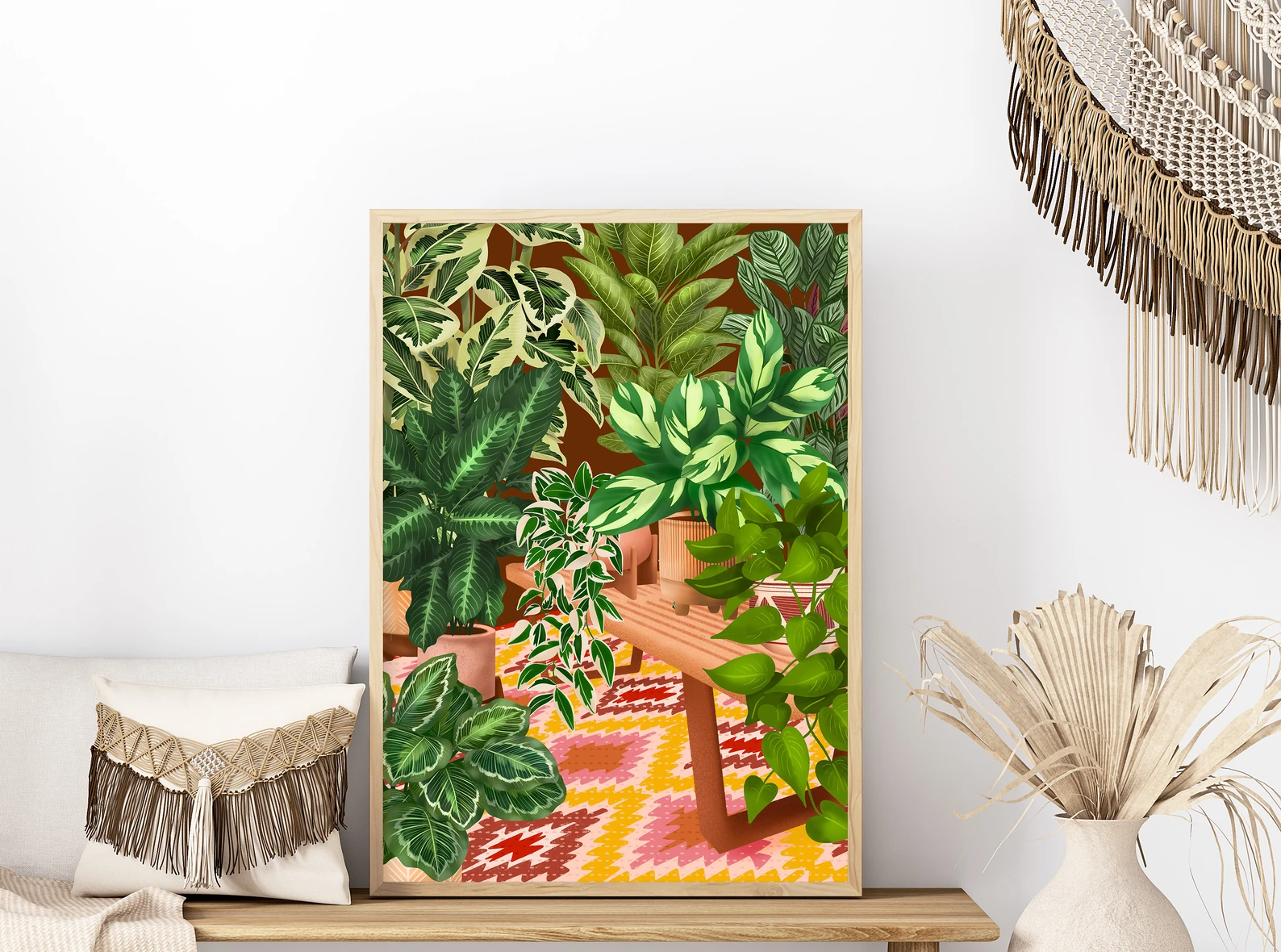 Digitalna ilustracija inspirirana biljkama