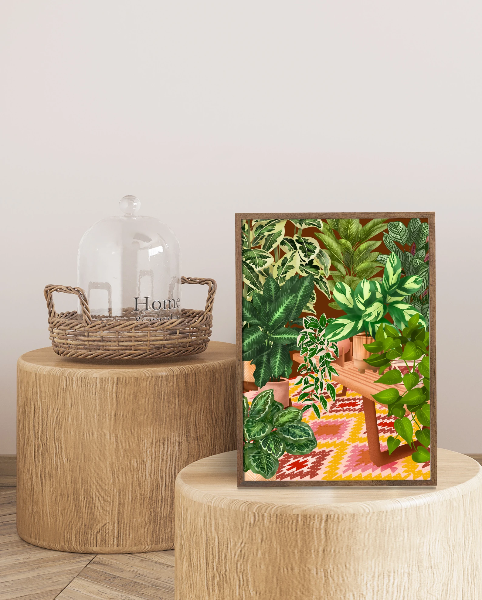 Digitalna ilustracija inspirirana biljkama — slika 3