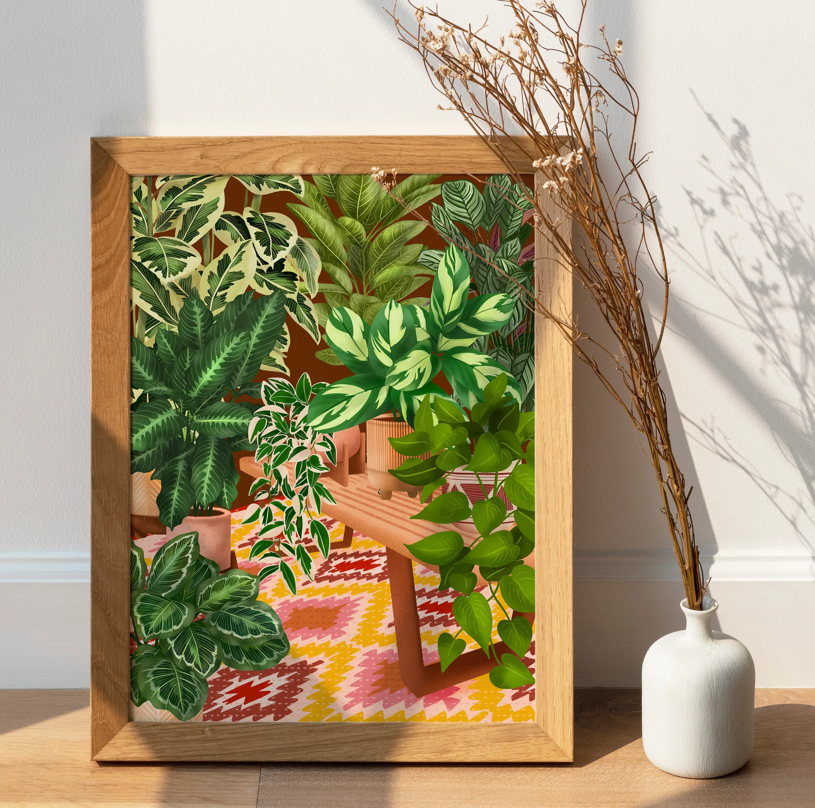 Digitalna ilustracija inspirirana biljkama — slika 6