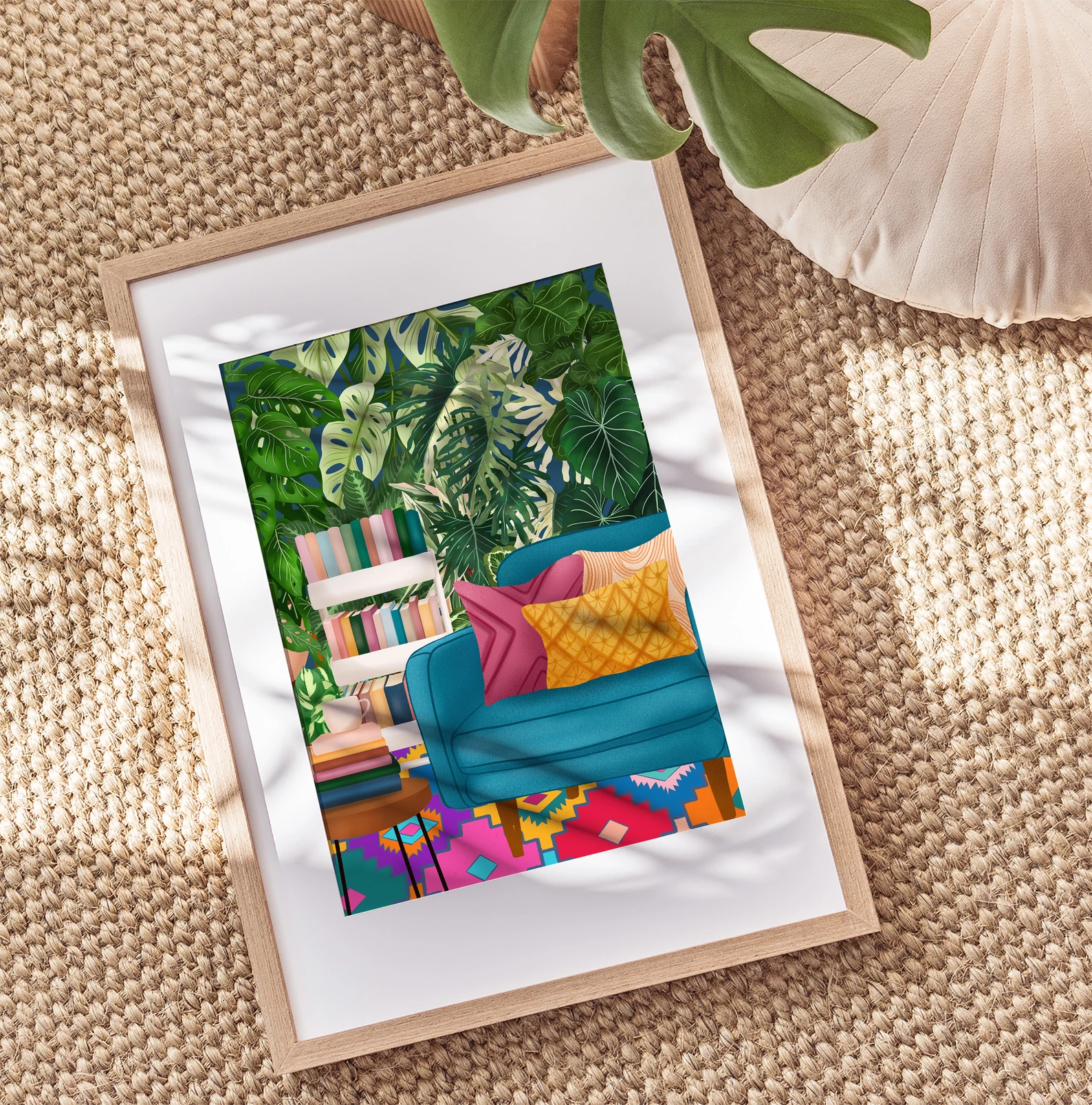 Digitalna ilustracija inspirirana prirodom — slika 3