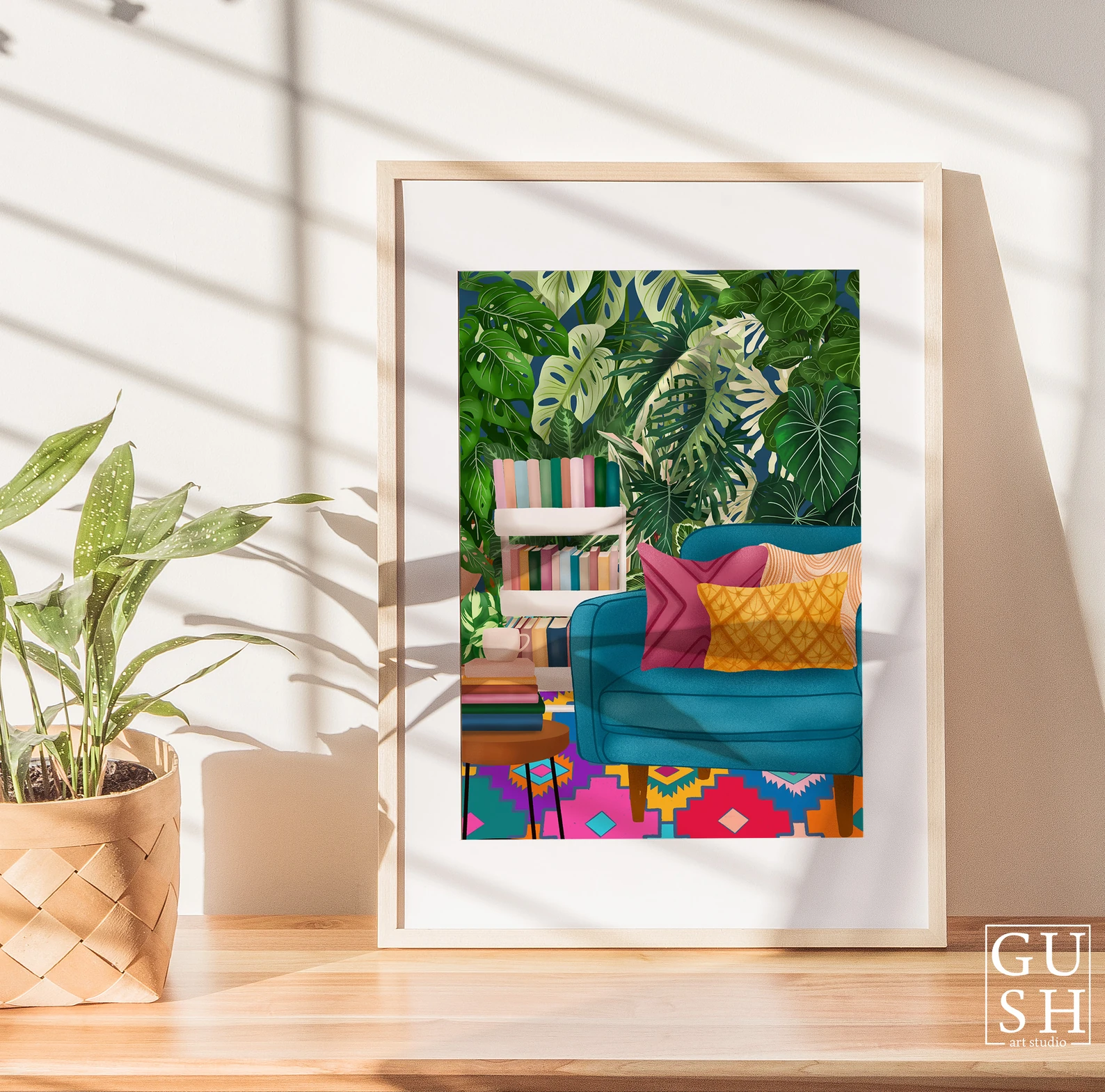 Digitalna ilustracija inspirirana prirodom — slika 4