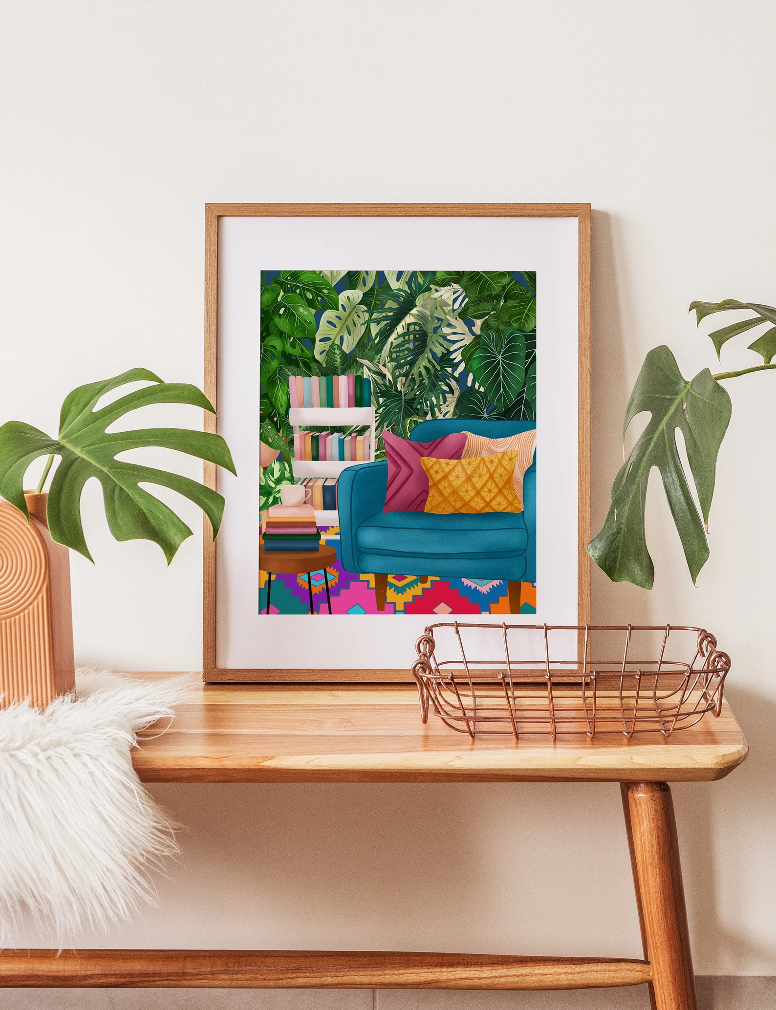 Digitalna ilustracija inspirirana prirodom — slika 6