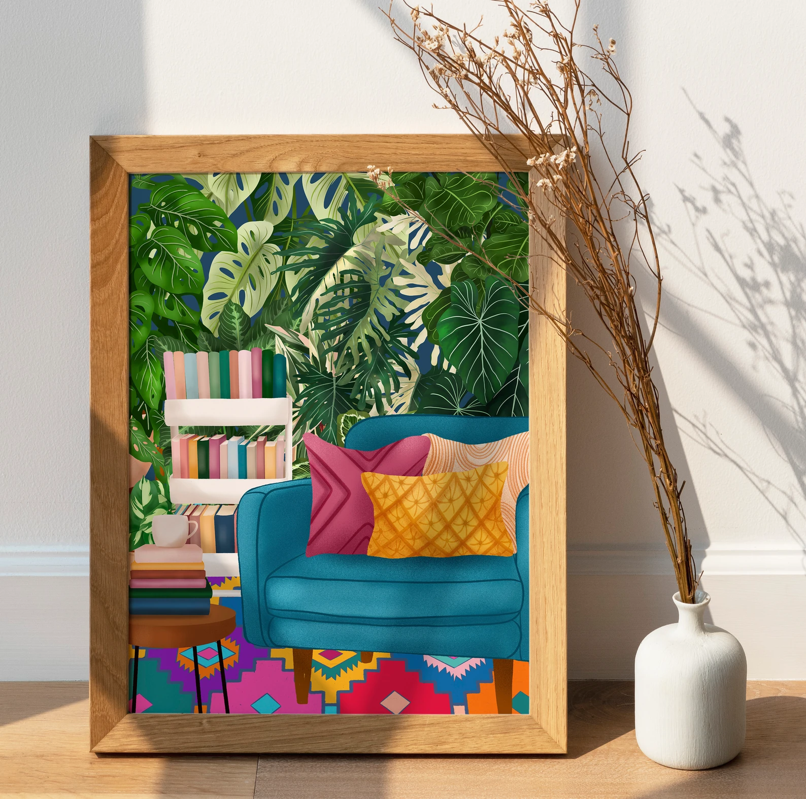 Digitalna ilustracija inspirirana prirodom — slika 7