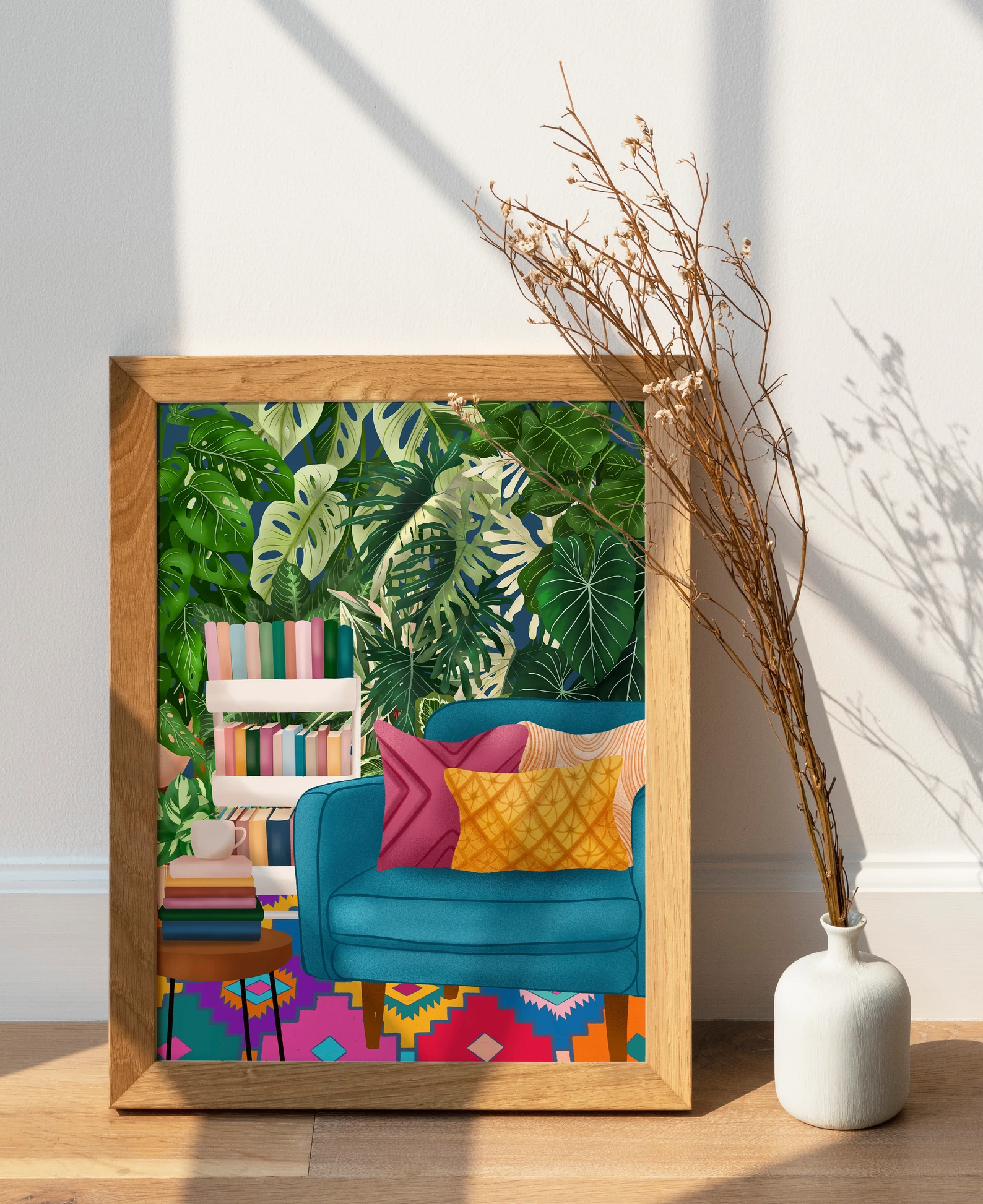 Digitalna ilustracija inspirirana prirodom — slika 8