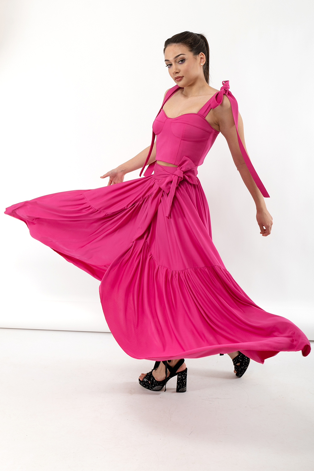 Mika suknja pink