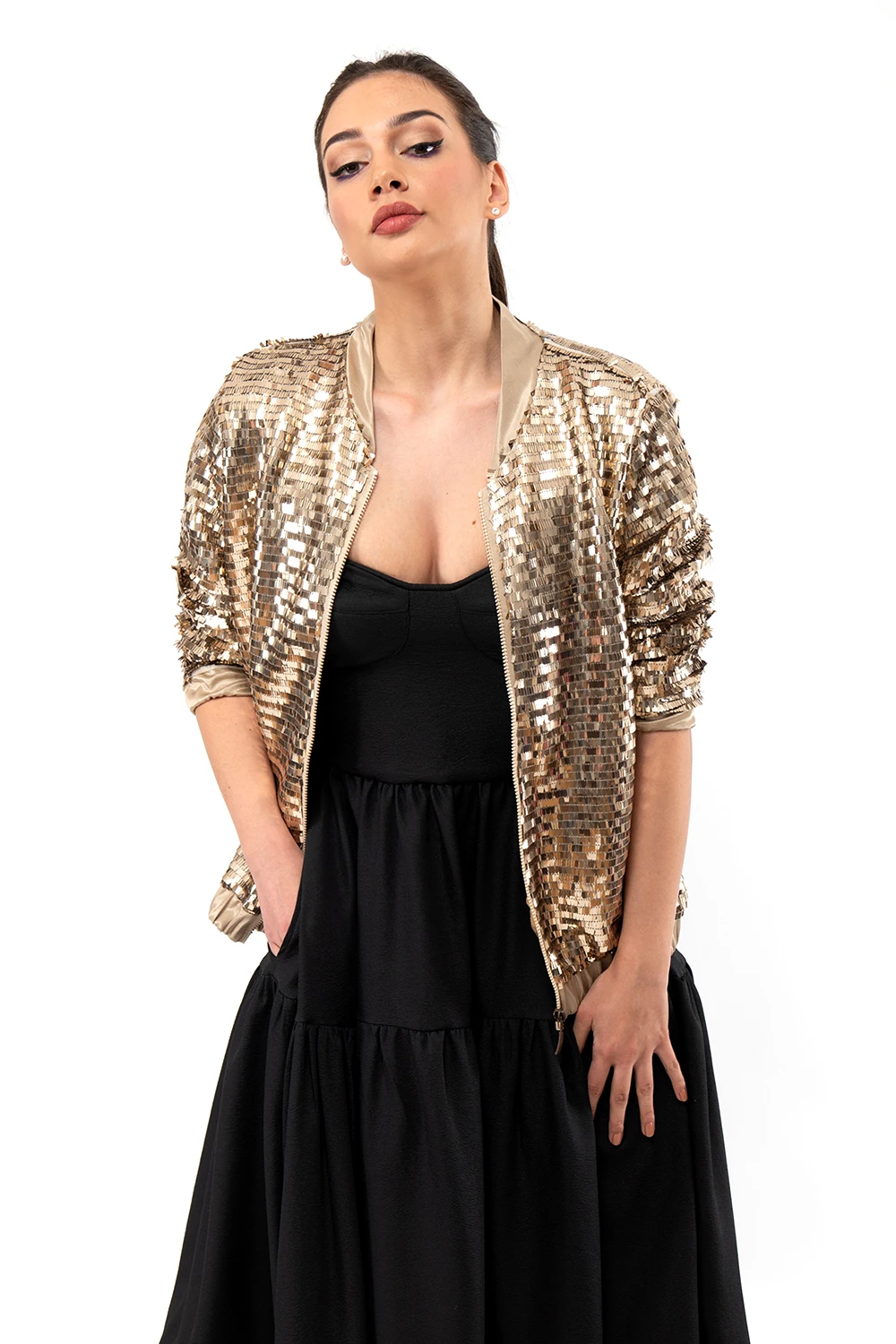 Golden Bomber jacket