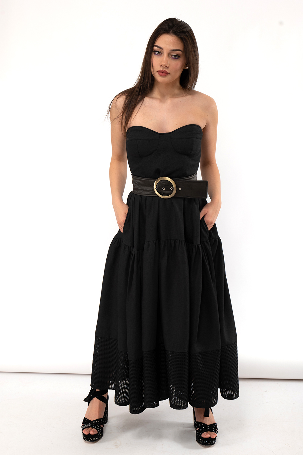 DORA dress with flower