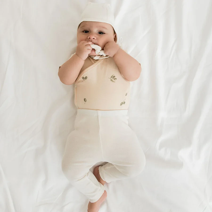 Cotton baby tights — slika 5