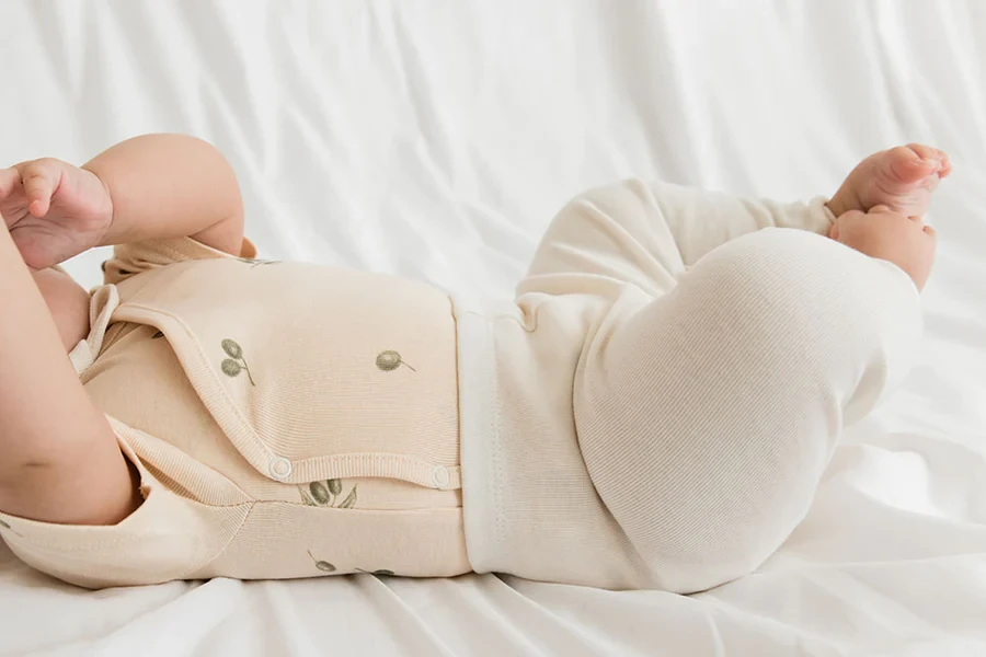 Cotton baby tights — slika 6