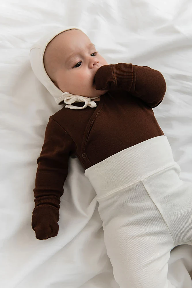 Cotton bonnet for newborn — slika 6