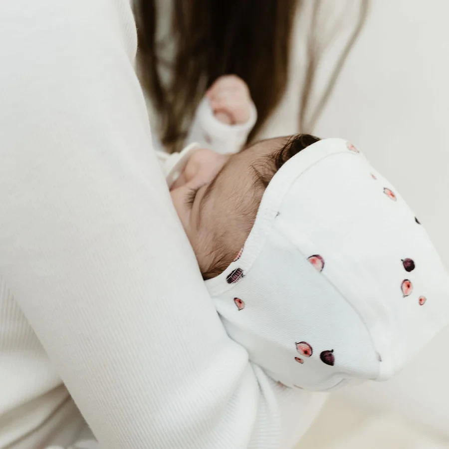Cotton bonnet for newborn — slika 8