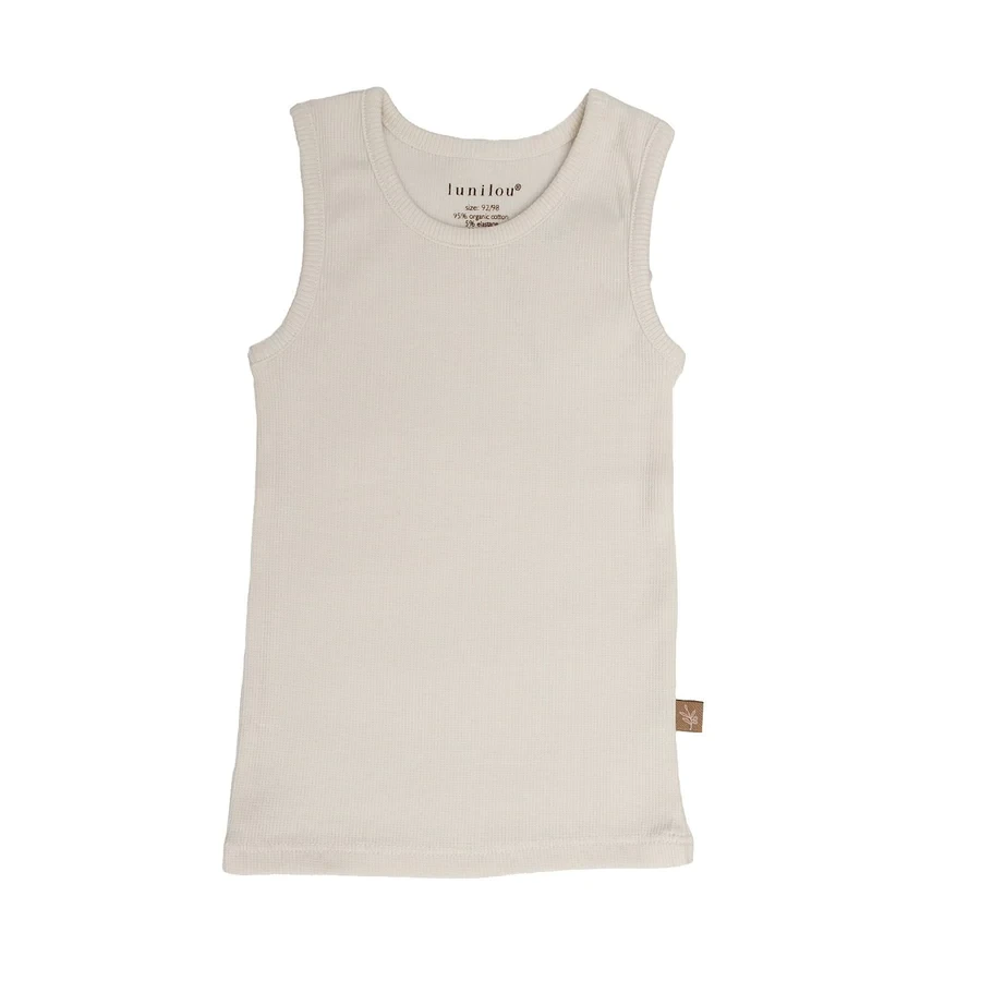 Organic cotton tank top — slika 5
