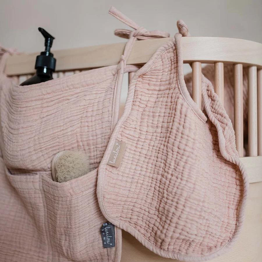 Organic cotton baby bib