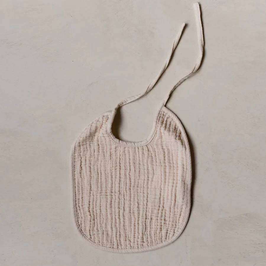 Organic cotton baby bib — slika 2