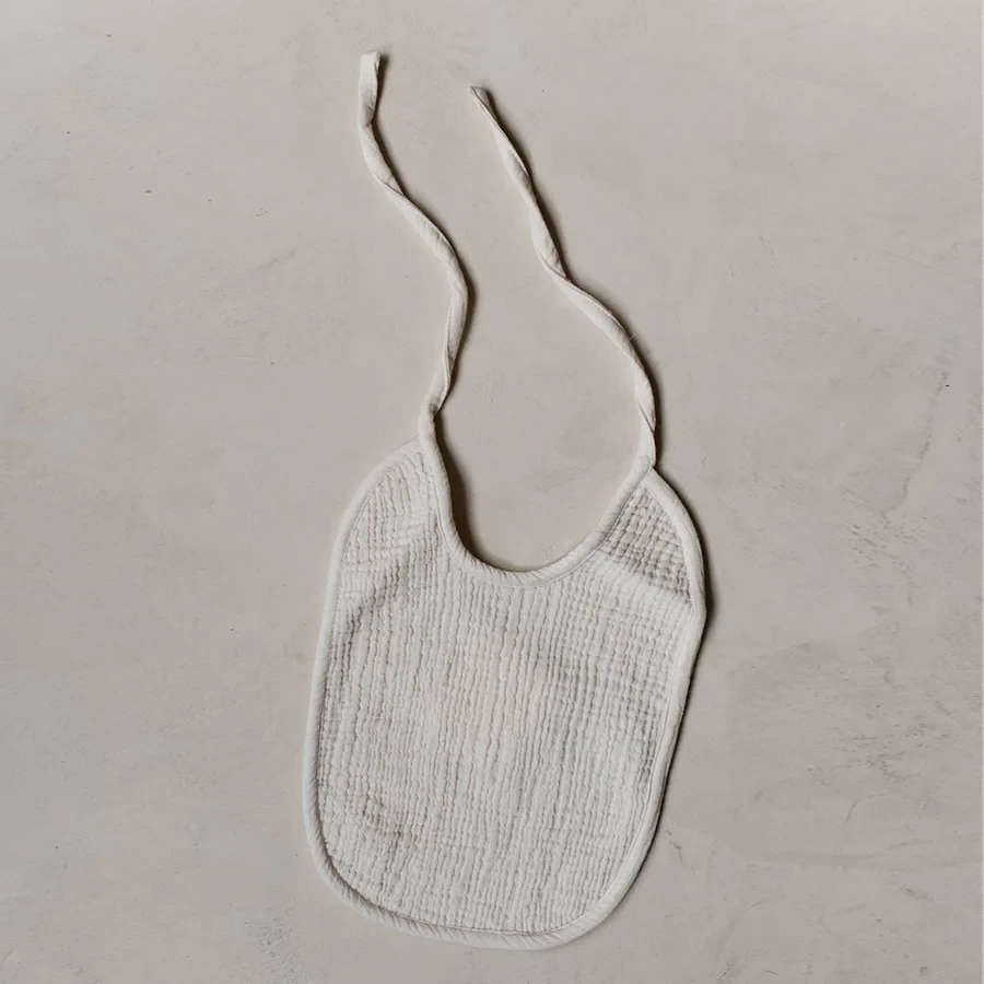 Organic cotton baby bib — slika 4