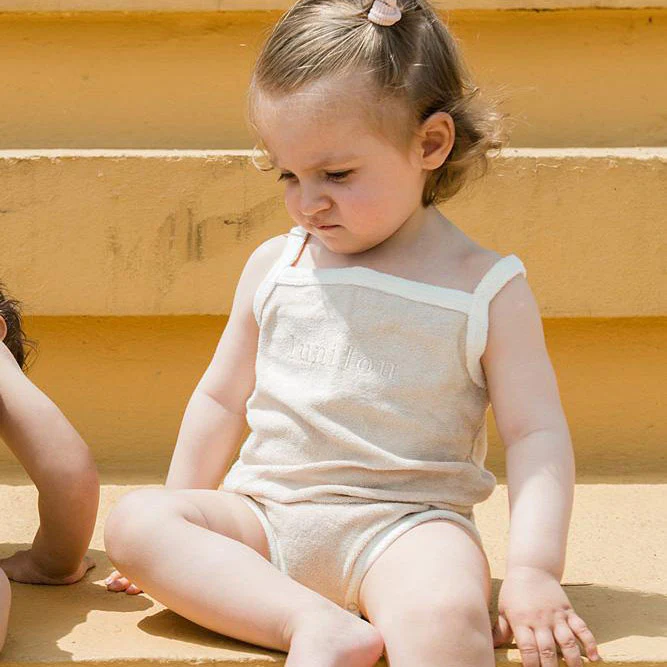 Organic cotton baby body
