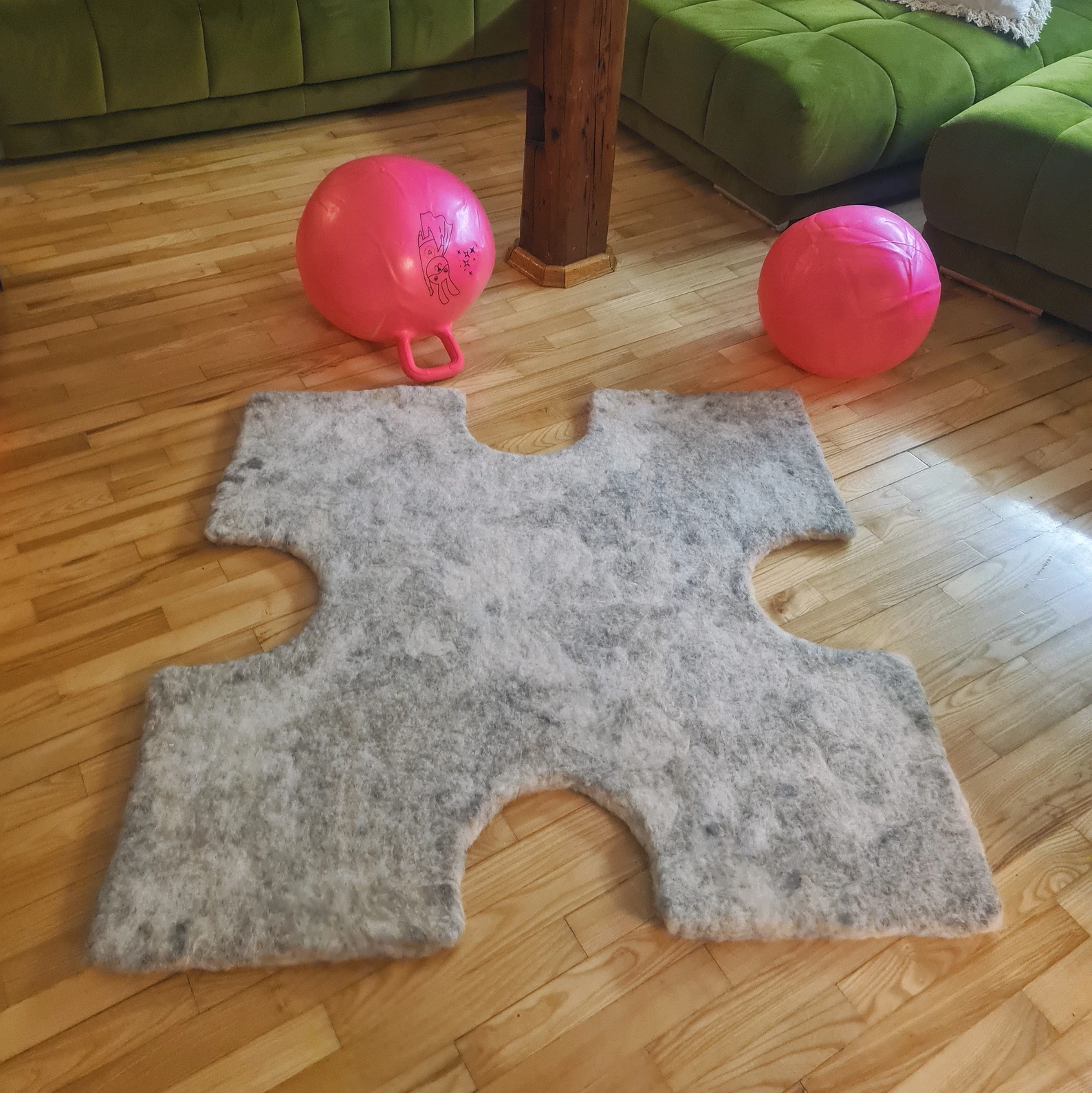 Vuneni tepih u obliku puzzle — slika 7