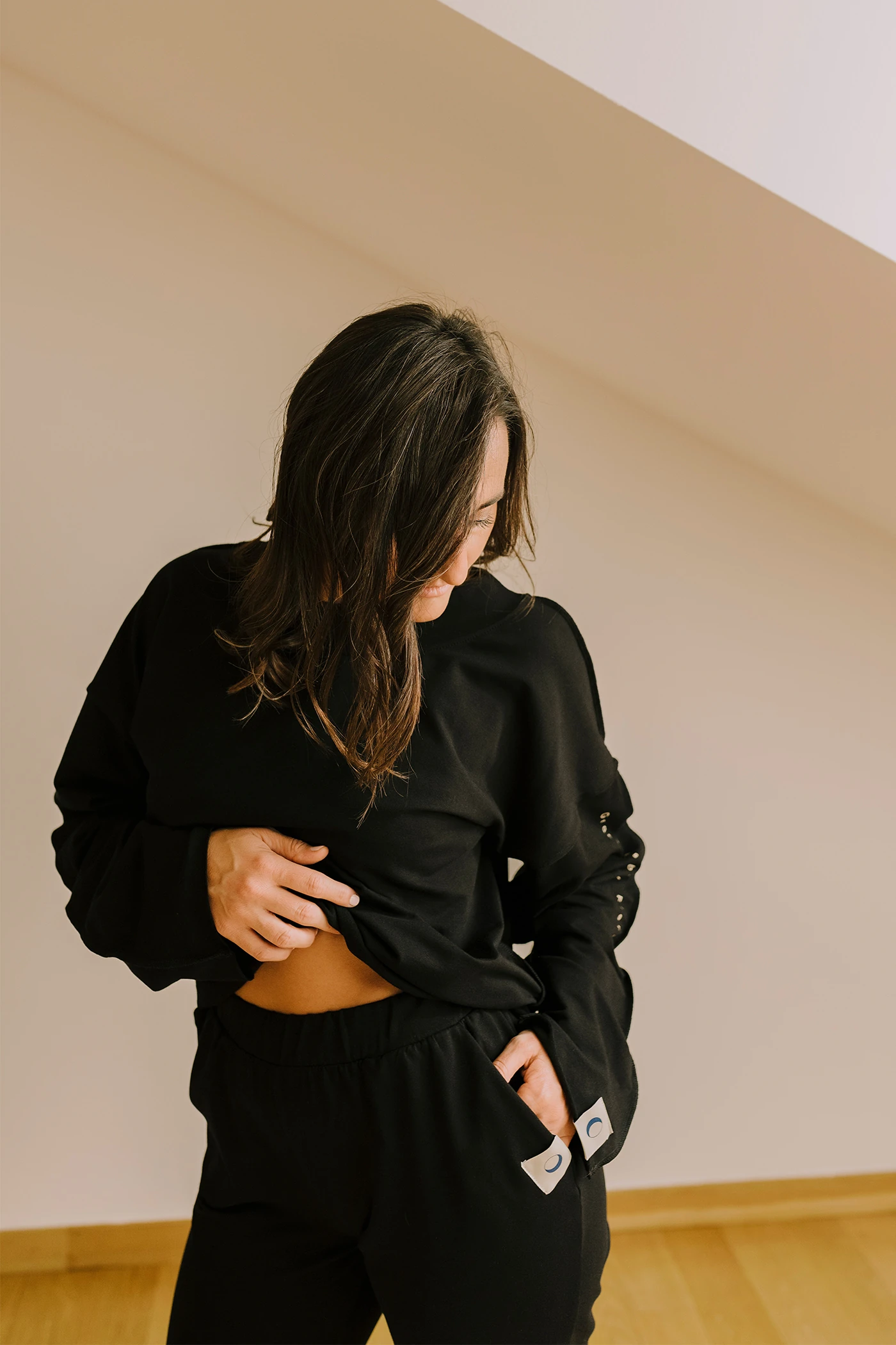 Fierce Sweatpants u crnoj boji — slika 3